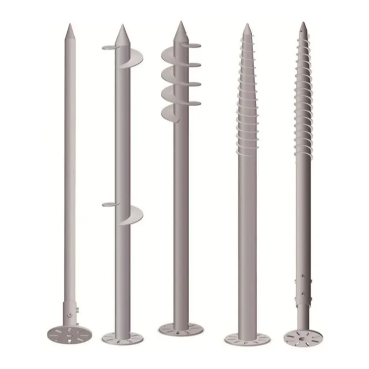 Galvanized Steel Solar Panel Structure Screw