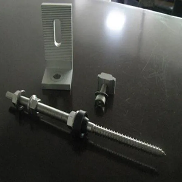 Aluminum Tin Roof Hook L Feet; Solar Panel Roofing Hook