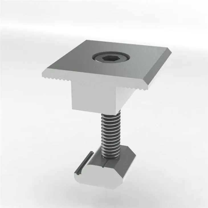 Solar Panel Mid Clamps Mounting System