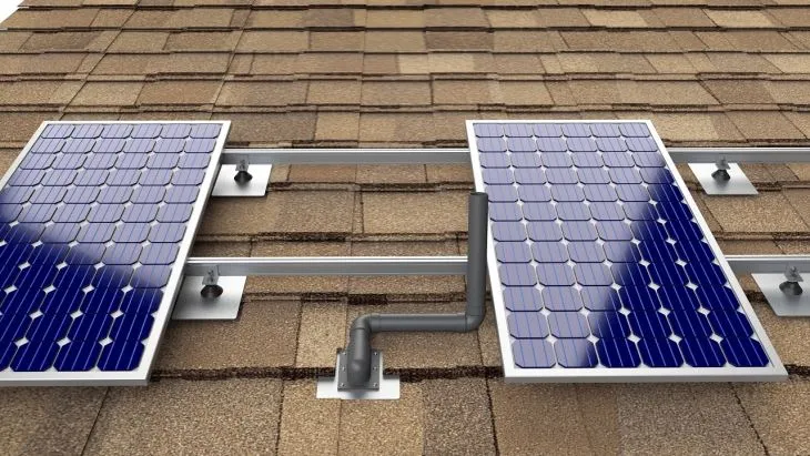 Solar Panel Roof Mounting Hardware For Home Flashing Roof Hook