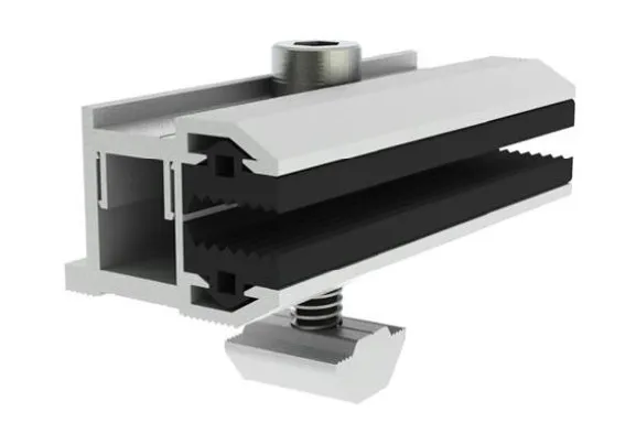 Aluminium Solar Panel Mounting Frameless Clamp