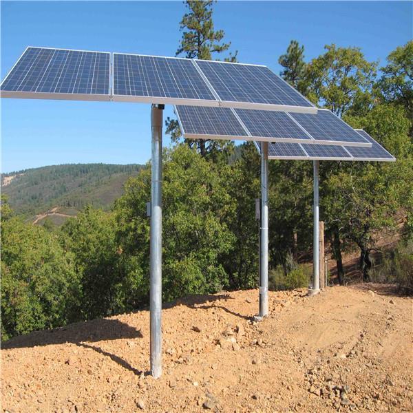 Solar Bracket Suppliers Steel Pole Ground System