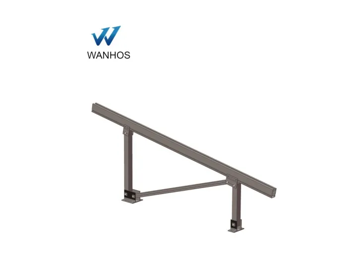 Solar Energy System Ground Mounting System On The Open Fields,