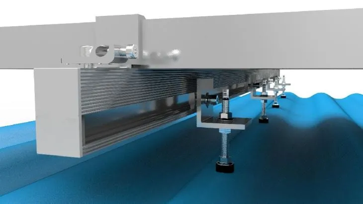 Solar Rooftop Structure L feet