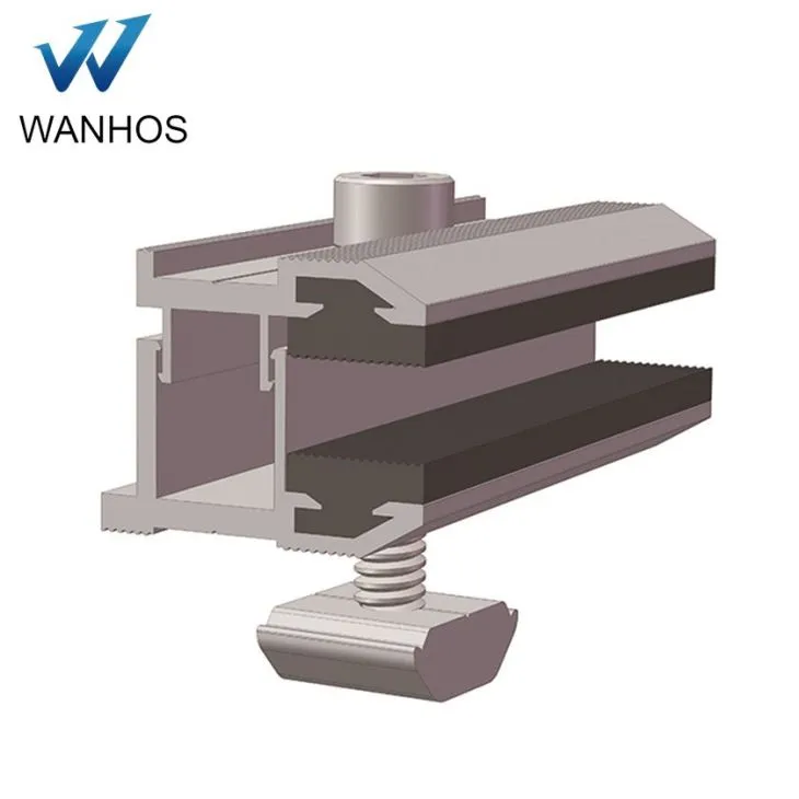 Good Quality Thin Film Module Inter Clamp For Frameless Module Clamp