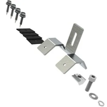 Trapezoid Metal Roof Hook Of Solar Panel Mounting Bracket