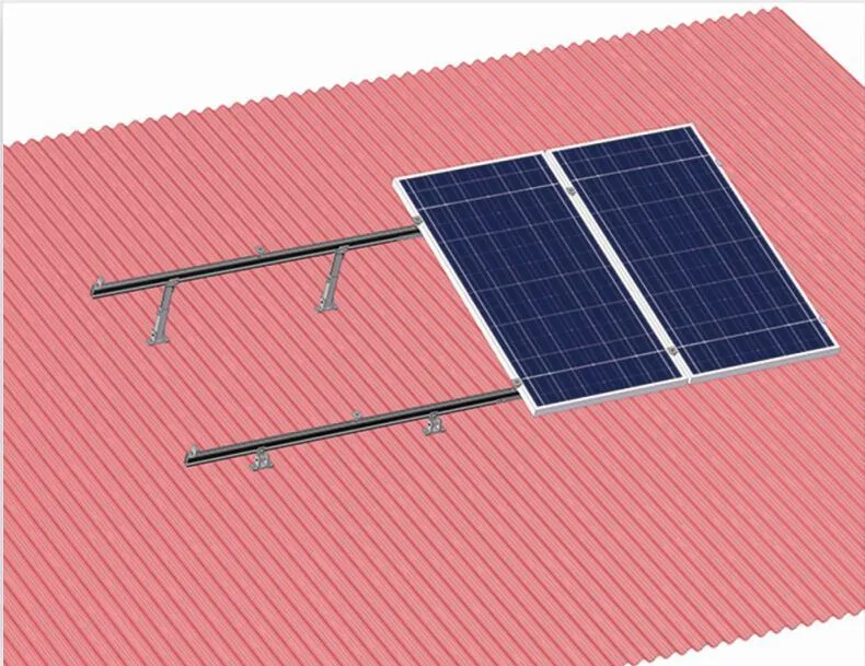 Adjustable Tilt Mounting For Flat Roof Racking