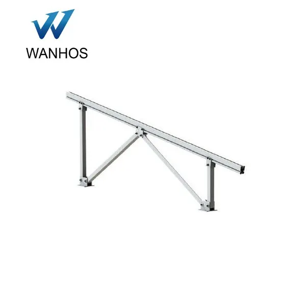 Aluminum Ground Mounting System With Pre-assembled Beam