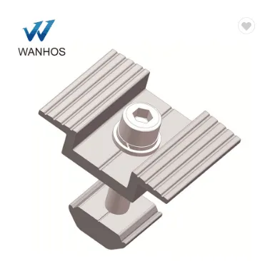Alumiunm Mid Clamp For Solar Ground System
