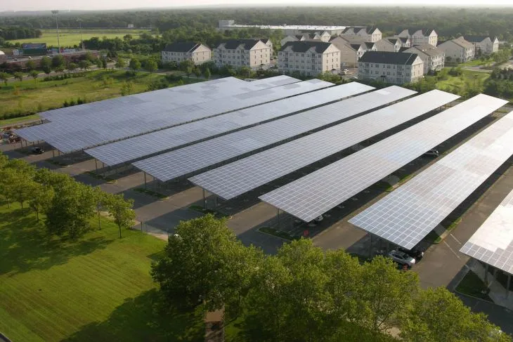 Car Parking Solar Energy Aluminum Mount