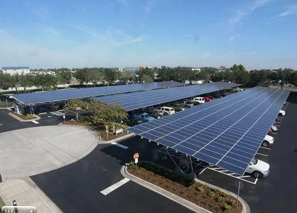 Carport PV Mounting For Solar Energy Install