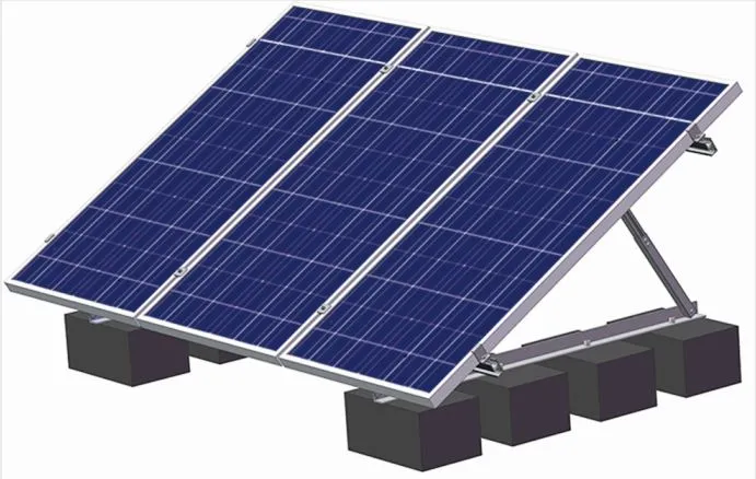 Flat Roof Mounting Fixed Bracket Kit