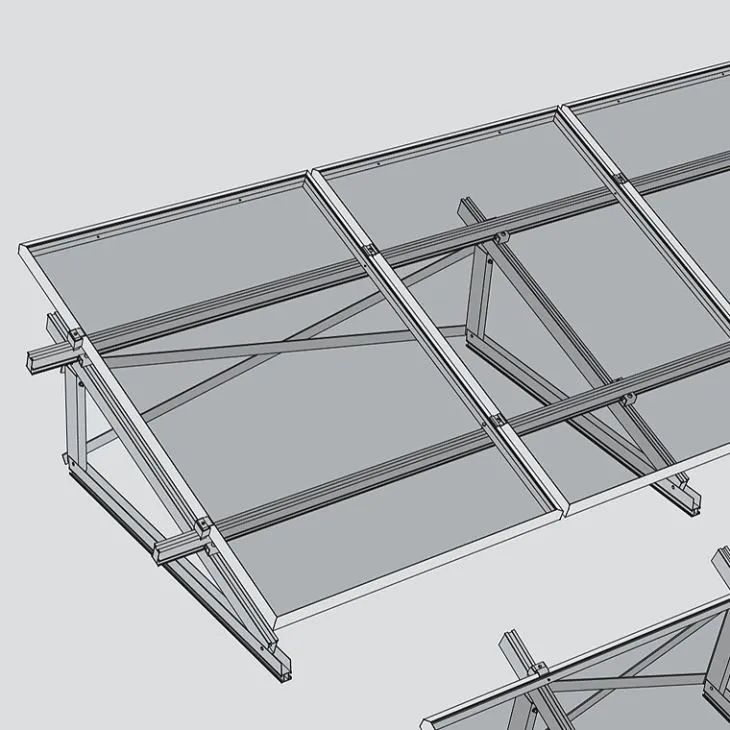 Fold Tri-bracket For Solar Mounting