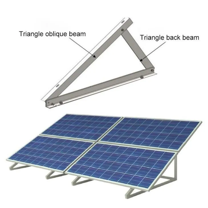 Fold Tri-bracket Solar Panel Mounting