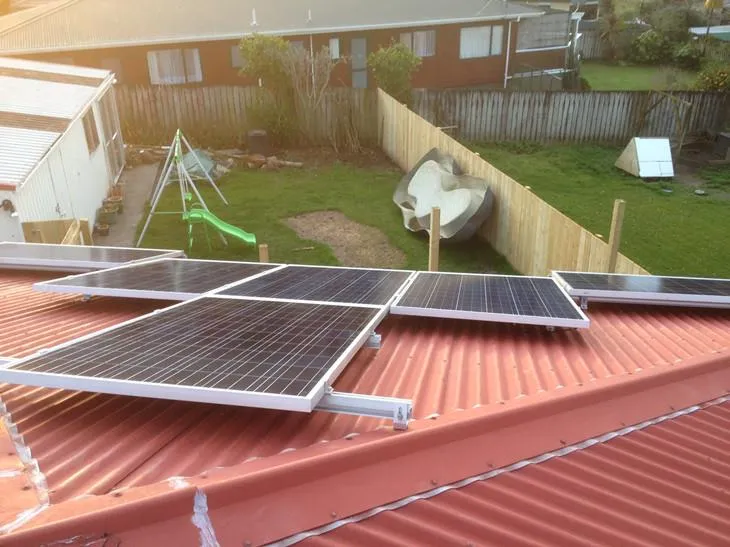 Roman Pitched Solar Racking System