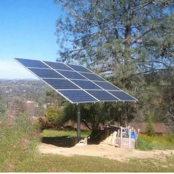 Solar Energy Pump System Pole Mouting Stucture