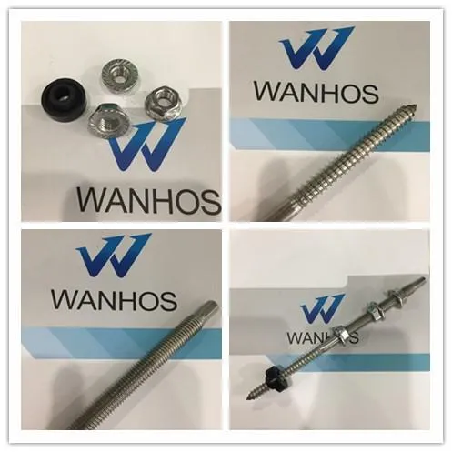 Stainless Steel Double Head M8/M10 Hanger Bolt