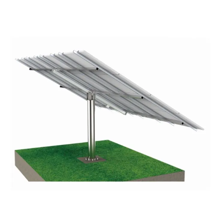 Solar Pole Ground Installation System