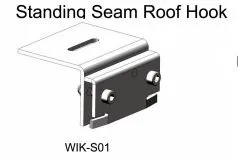 Components Of Standing Seam Roof Hook