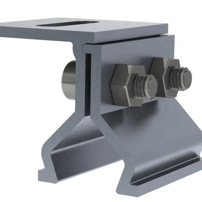 Tin Roof Install Stand Seam Solar Brackets